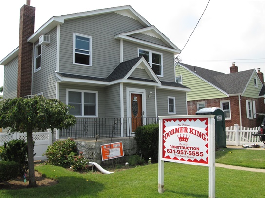 new dormer siding 